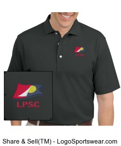 Port Authority Men's Rapid Dry Polo Design Zoom